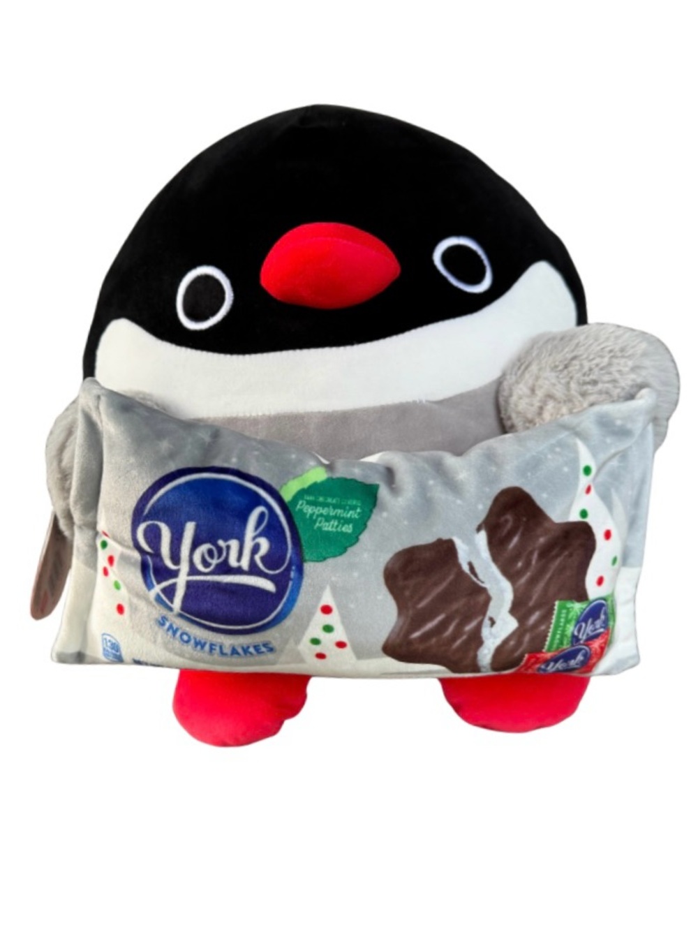 Snackles Dennis 14" Plush York Penguin NWT 💜 BOGO